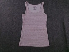 Sonoma Tank Top Woman Extra Small Brown Aztec Base Layer Capsule Office Causal