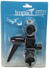 Impact Umbrella Mount Bracket 1/4" and 3/8" Male And Female Adapters NEW SEALED