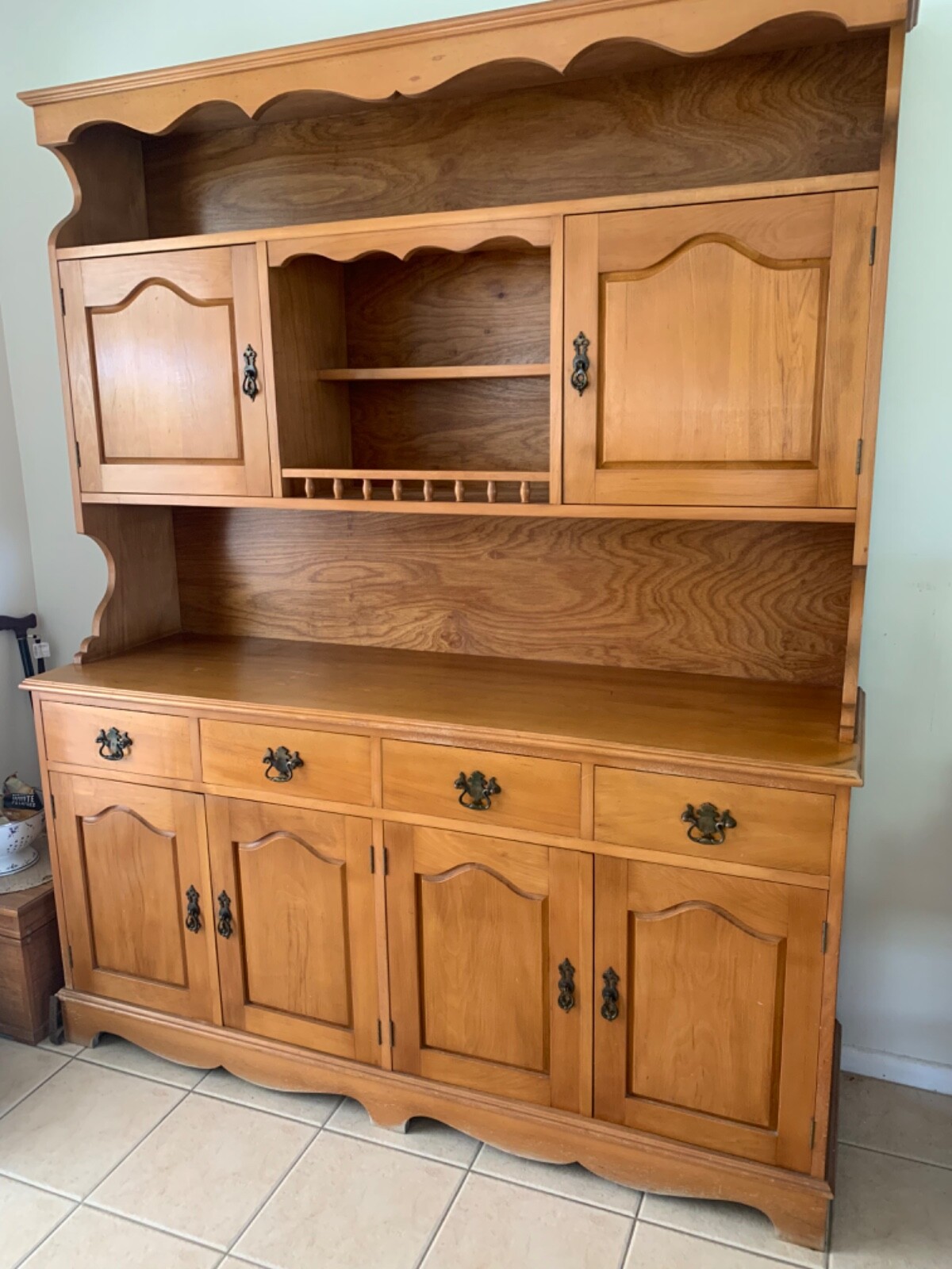 Vintage Beech 1960’s kitchen dresser Australian Made. eBay