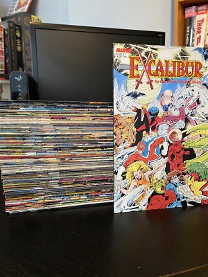 EXCALIBUR #1-85, Sword Is Drawn tp, Annual 1, 2  1988 X-Men 88 x Comics Run Lot
