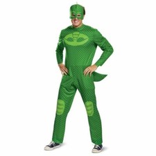 PJ Masks Adult Gekko Classic Costume LG/XL 42-46"