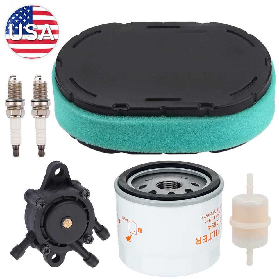 Air Oil filter For Kohler 7000 series engine 32 083 09-S 12 050 01-S & Fuel pump - Image 2 of 4