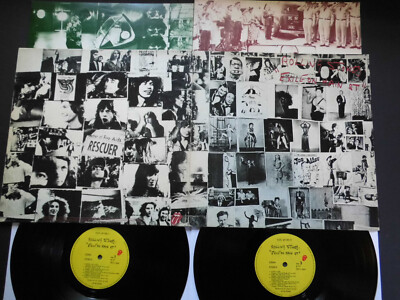 DLP ~ THE ROLLING STONES - Exile on main St  (1972) ~ D press mit 2x Inserts/OIS