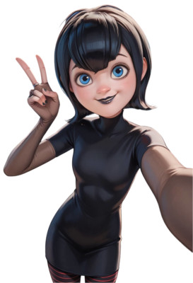 Mavis Transylvania Waifu Weatherproof Anime Sticker 6'' Car Decal