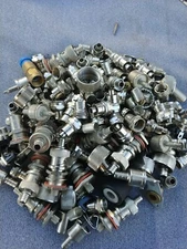 Lot of Mixed Coaxial Cable Connector Fittings