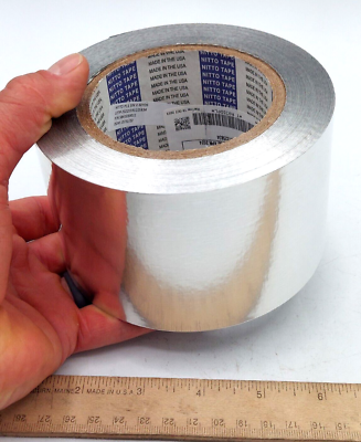 #ad Nitto P 11 Aluminium Foil Tape 3in x 60 yd Speed Tape Aircraft Boeing P11 *READ* $31.95
