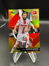 2020-21 Topps Finest Bundesliga Gold Refractor /50 Marco Hoger #54