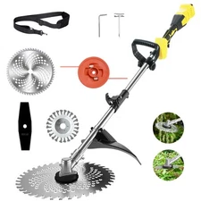 Cordless Weed Trimmer for Dewalt 20V Max Battery,150cm/59in Brushless Electri...