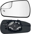 Driver Side Heated Convex Mirror Glass w/ Blind Spot For Ford Fusion 2013-2020
