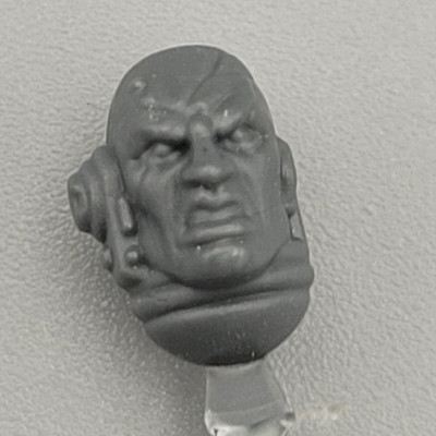 Warhammer Tabletop BITZ BITS :  Salamanders Primaris Upgrade - Kopf