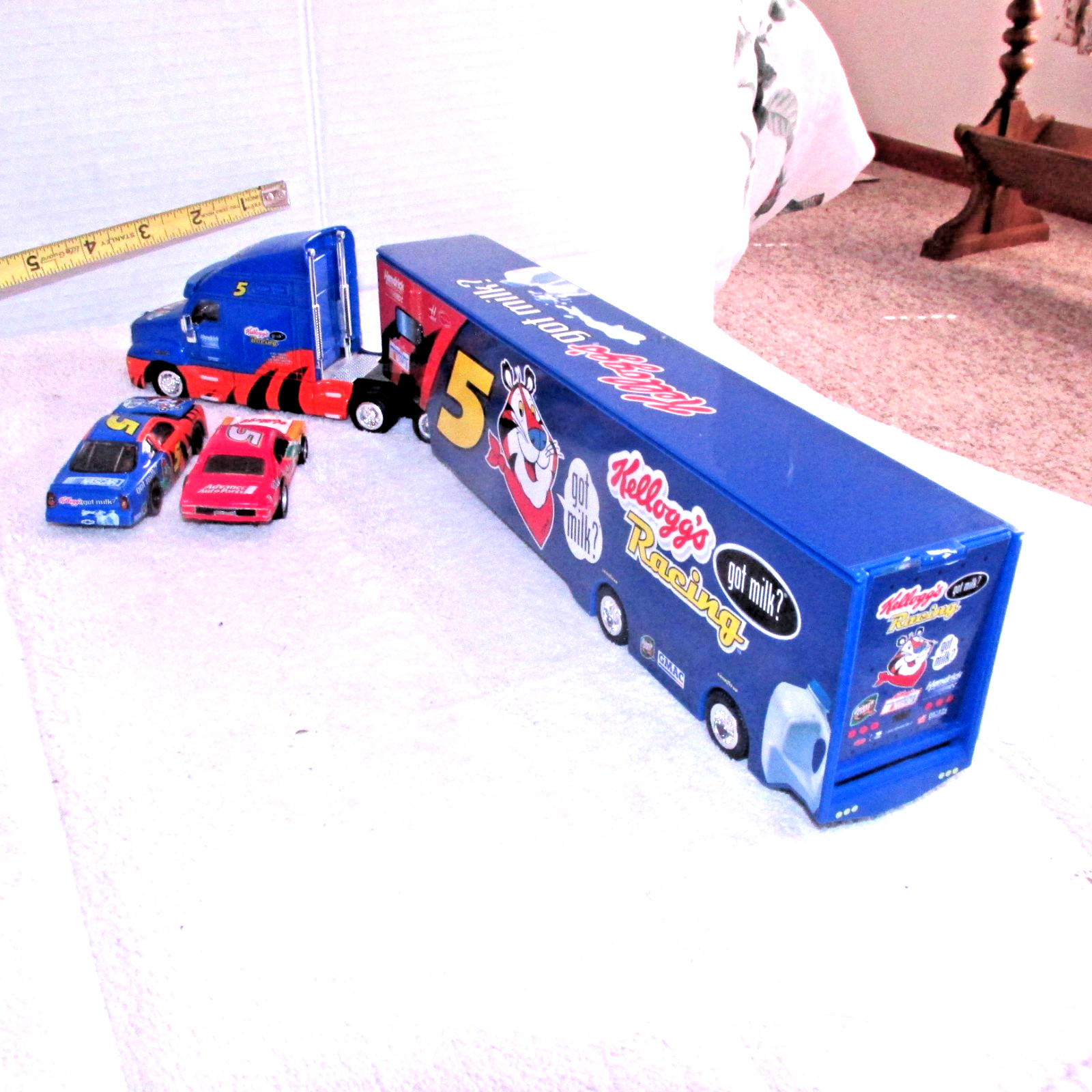 Hendrick Motors Diecast Kellogg's Racing Got Milk? #5 Toy Semi-Truck Nascar 14"