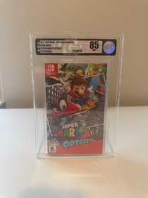 Super Mario Odyssey (Nintendo Switch) VGA 85 Sealed First Print not WATA CGC