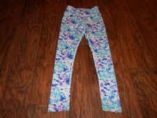 Runway girls leggings size M medium 8 - 10 MINT cond