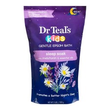 Dr Teal's Kids Gentle Epsom Bath Sleep Soak with Melatonin  Essential Oils