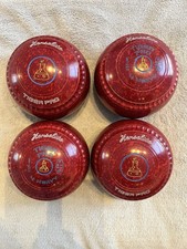 Henselite Tiger Bowls Size 4 Red