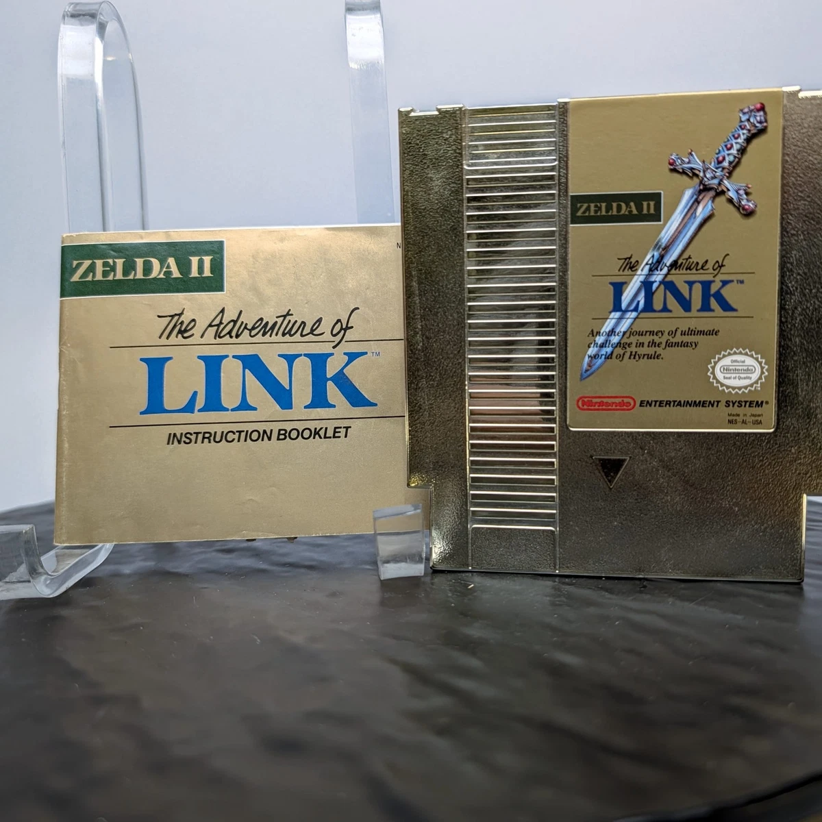 Zelda II: The Adventure of Link Gold Video Games for sale - eBay