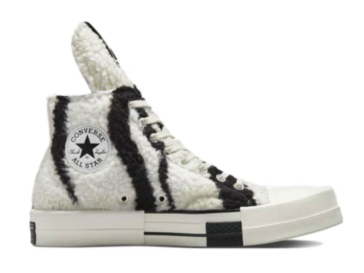 Size 12 - Rick Owens x Converse DRKSHDW TURBODRK Chuck 70 High