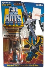 Tonka GoBots Wrong Way 37 Friendly Robot Attack Copter 1984 Sealed Vintage