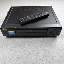 Sony SLV-678HF VCR 4-Head Hi-Fi Stereo VHS Player TESTED WORKING With Remote