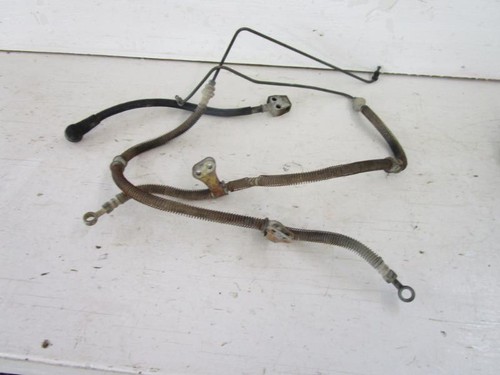 91 Yamaha YFM 350 Big Bear Front Brake Lines Hoses 99999-02526-00 1989-1994