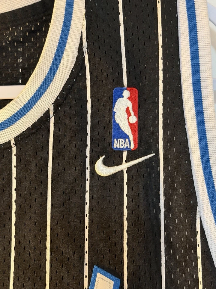 Camiseta Penny Hardaway Orlando Magic NBA Talla L +2 (Nike #1, Negra) Foto 4 de 4