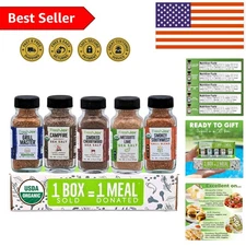 Elegant Smoked Seasoning Gift Set - BBQ Essentials for Grilling & Cooking