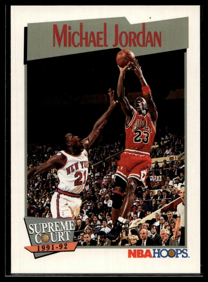 1991-92 Hoops #455 Michael Jordan