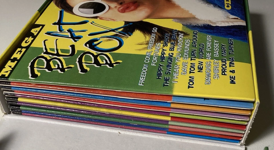 CD-Box 10 CDs Mega Beat Box 200 Original Hits - Bild 3 von 4