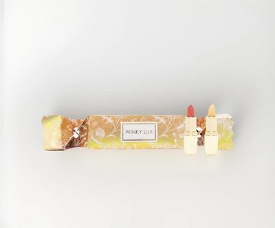Winky Lux Glimmer Balm, a pH-color- changing tinted lip balm Duo .