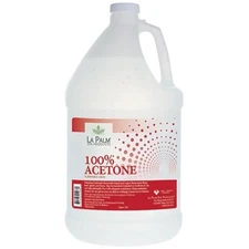La Palm 100% Pure Acetone 128oz/ gallon Choose Options