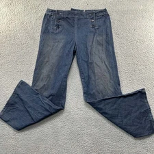 Nautica Jeans Womens 10 (32X31) 90s Fap Button Lace up rare