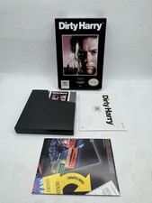 Dirty Harry Nintendo NES Complete CIB Tested Works w/ Styrofoam Manual & Box
