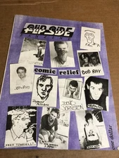 Flipside Magazine #33 Comic Relief Raymond Pettibon 1982 Punk Fred Tomaselli
