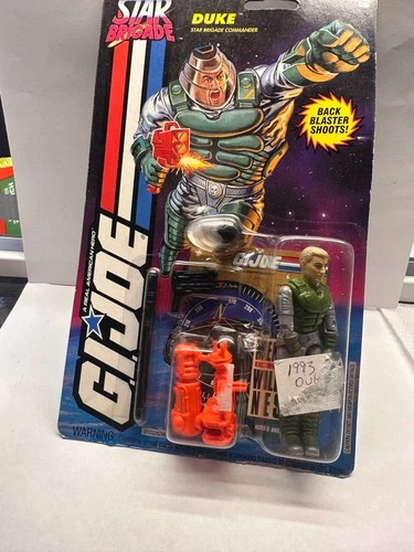 Hasbro 3.75" GI Joe 1993 ARAH Star Brigade Commander Duke 026