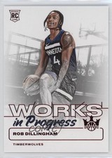 2024-25 Panini Court Kings Works in Progress Ruby 80/149 Rob Dillingham #21 11n5