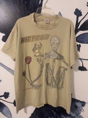 Original vintage 1994 Nirvana Incesticide T-shirt XL. Anvil Tag Single Stitch