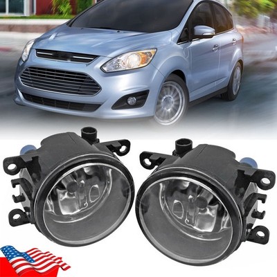 For Ford C-Max 2013 2014 2015 2016 Front Bumper Fog Light Lamp Left+Right Side