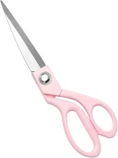 Pink Fabric Scissors 8 Inch Candy Colored Sewing Shears Premium Craft Tailor ...