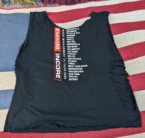 EMINEM Anger Management/Encore Tour T-shirt L Vintage… - Gem