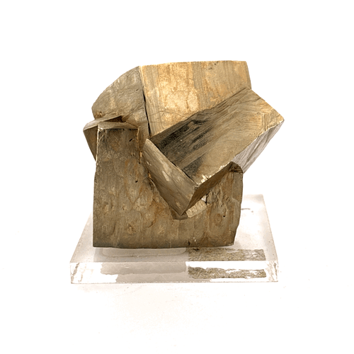 Pyrite Twin, Victoria Mine, Navajun, La Rioja, Spagna 224gr - Foto 5 di 5
