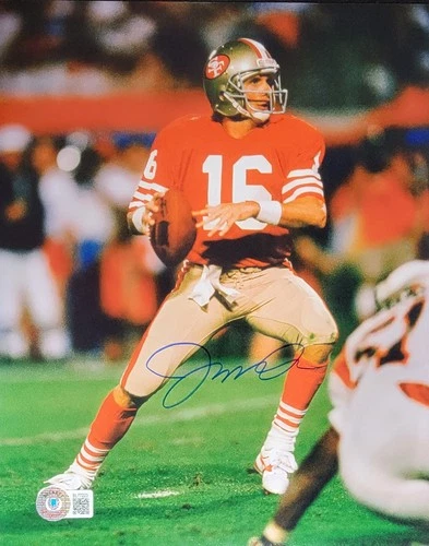 Joe Montana Authentic Signed 8x10 Photo W/ Beckett BAS COA San Francisco 49ers