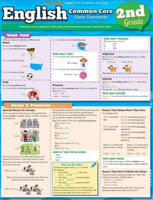 English Common Core 2nd Grade by BarCharts, Inc. (English)