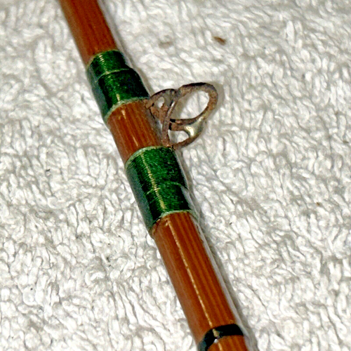 Split Cane Fly Rod CC MANN GLASGOW 9’ 2 Piece Vintage with Bag - Picture 14 of 22