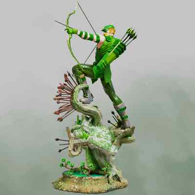 Green Arrow Resin Sculpture Statue Model Kit DC  size choices! Unpainted/Unassem