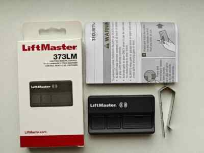 LiftMaster 373LM Security+ 3 Button Garage Door Opener Remote Control - 315MHz