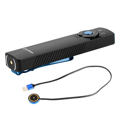 Olight Arkfeld Pro 1300 Lumen Rechargeable Flashlight with UV Light & Laser