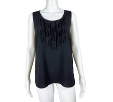 CITRON SANTA MONICA 100% Silk Tank Top Shell - Size Extra Large XL - NTSF