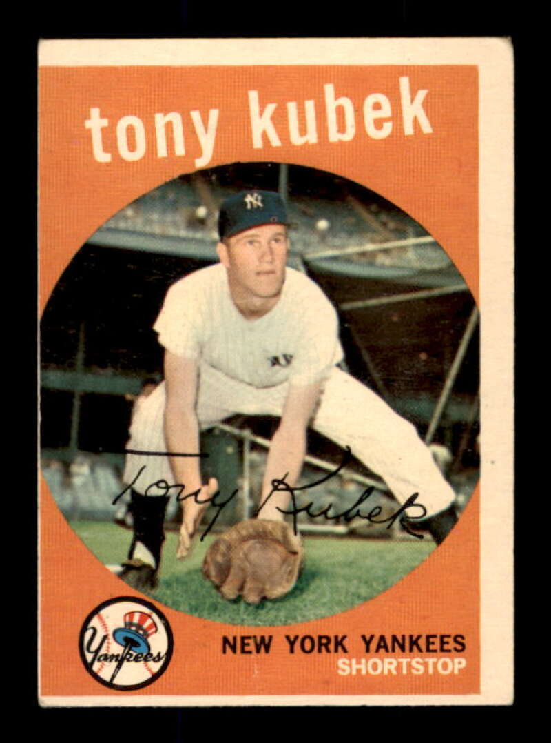 1959 Topps #505 Tony Kubek VG/VGEX Yankees 247553 | eBay