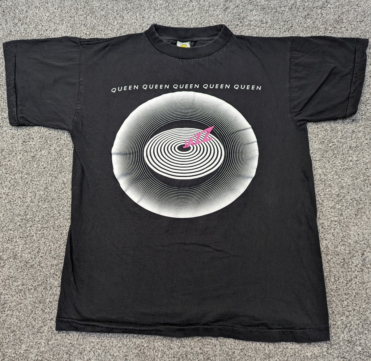 Vintage 90s Queen Jazz Single Stitch Band T-shirt Medium | eBay UK