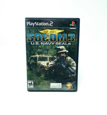 SOCOM 3: U.S. Navy SEALs (Sony PlayStation 2) PS2 Complete CIB 